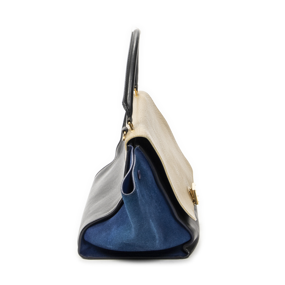 Celine Medium Tricolor Trapeze - Picture 4 of 10